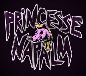 logo princesse napalm groupe punk